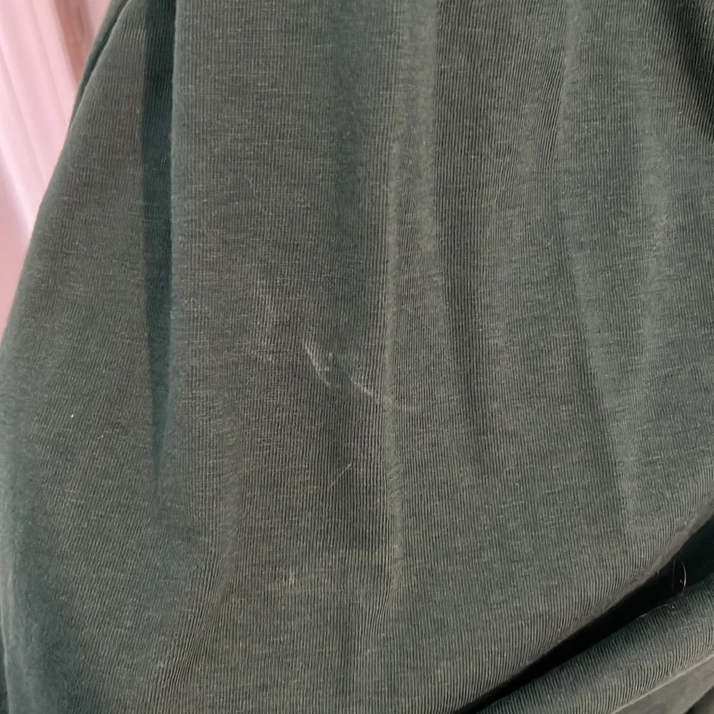 LEITH green long sleeve bodycon dress size medium - Picture 3 of 5